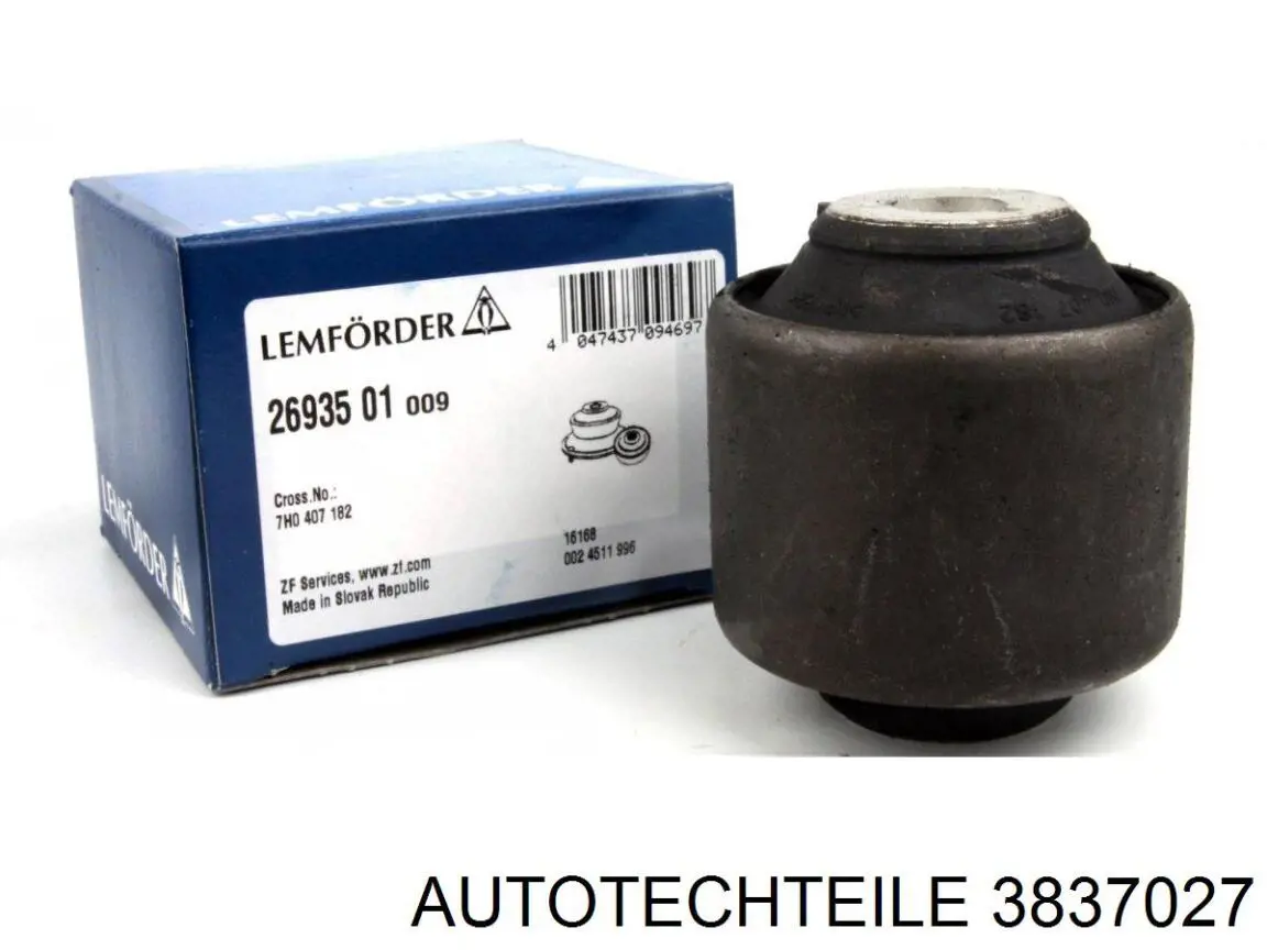 Уплотнитель двери передней левой (на двери) Autotechteile 3837027 цена, от 41.99 USD