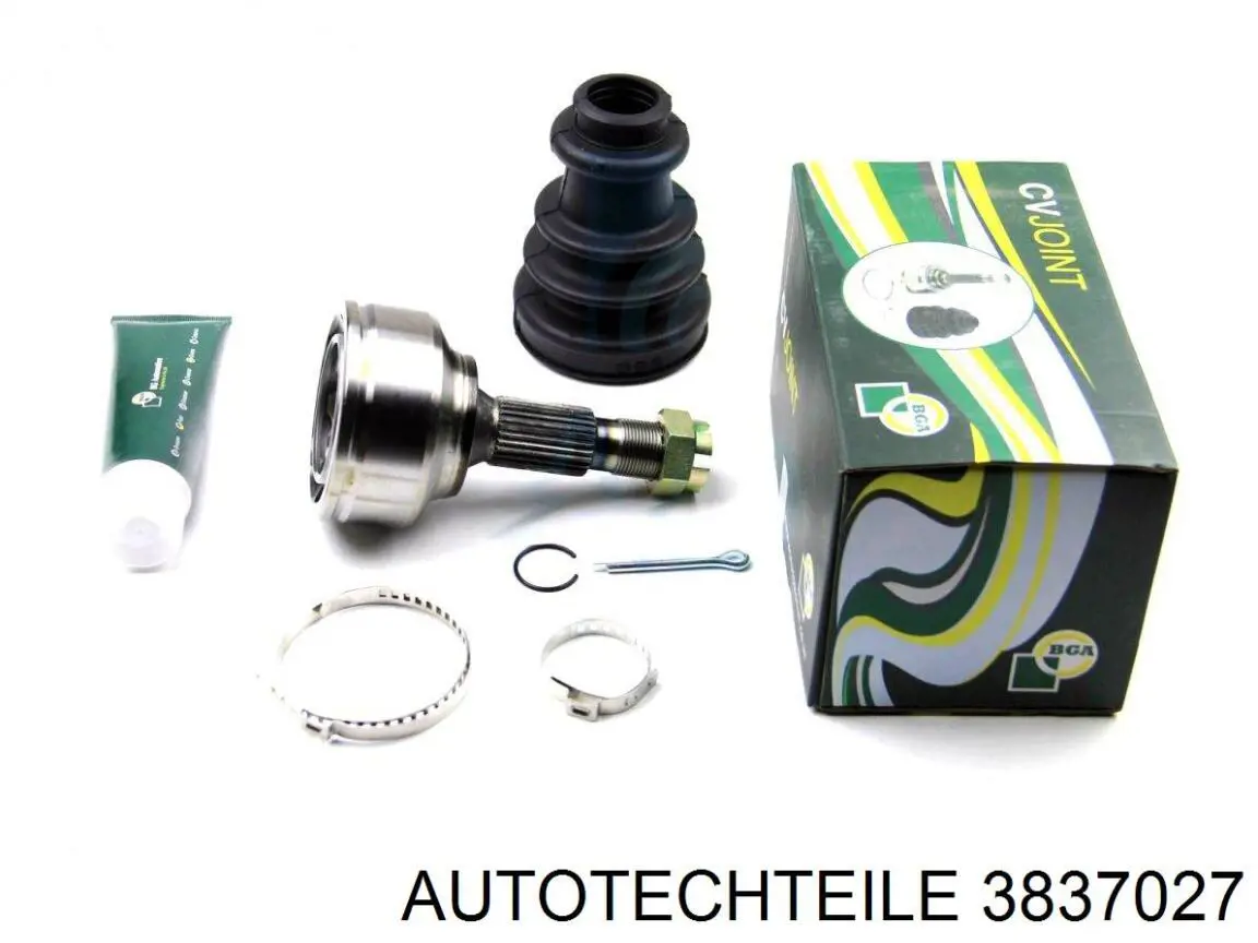 3837027 Autotechteile Уплотнитель двери передней левой (на двери)