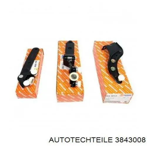 Ролик двери боковой/сдвижной, правый нижний Autotechteile 3843008 цена, от 10.00 USD