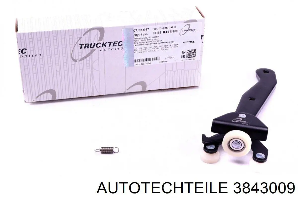 Ролик двери сдвижной правый центральный Autotechteile 3843009