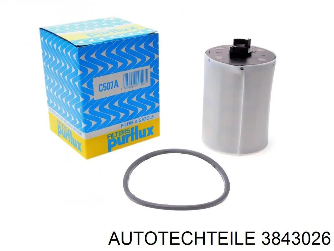 Уплотнитель двери боковой (сдвижной) 3843026 Autotechteile