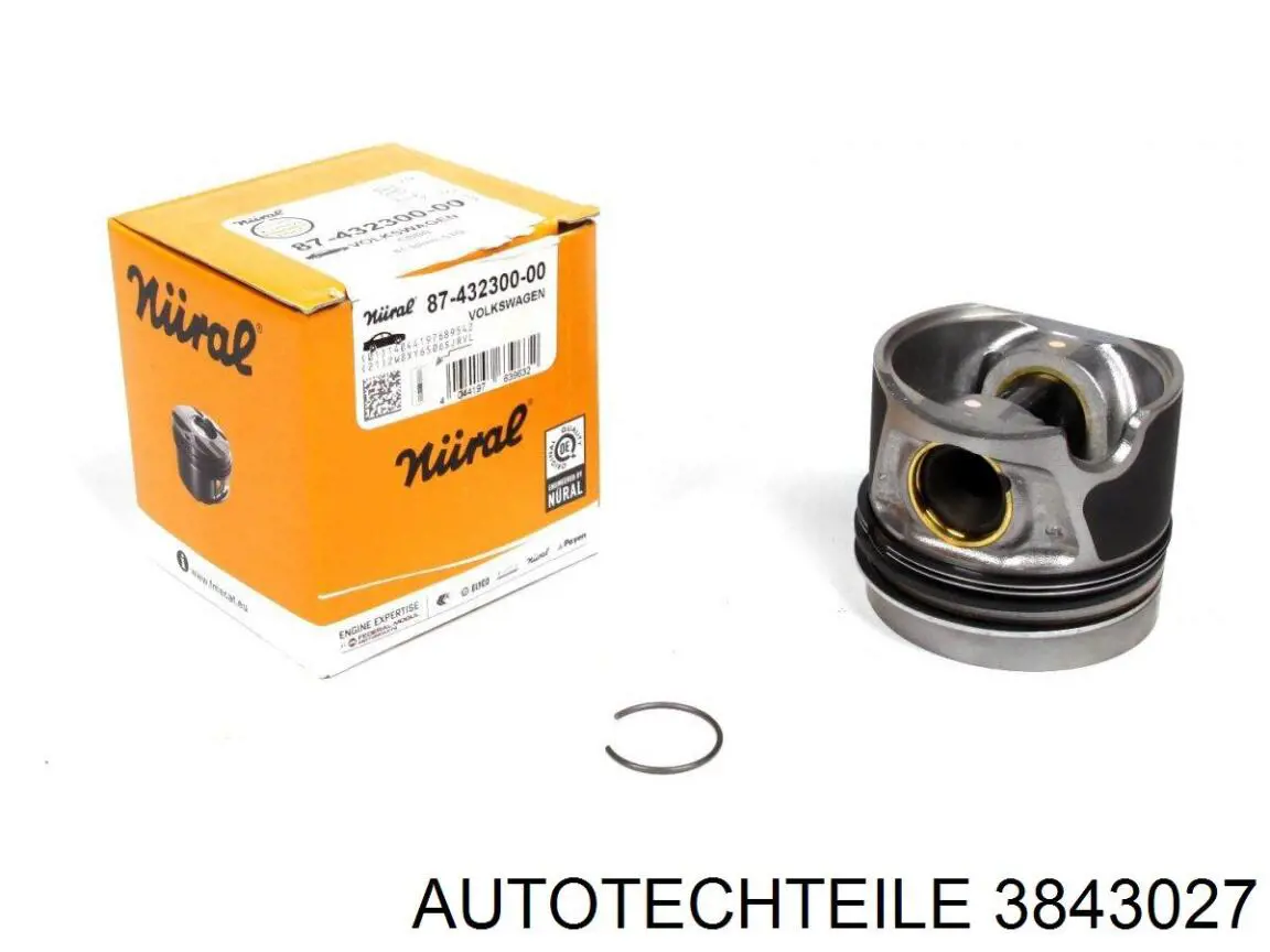 Купить 3843027 Autotechteile Уплотнитель двери боковой (сдвижной)