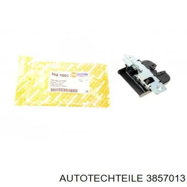 Стекло левого зеркала заднего вида 3857013 Autotechteile