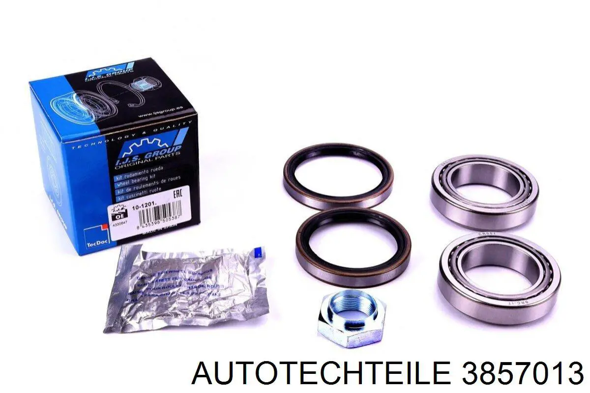 Зеркальный элемент левый Autotechteile 3857013
