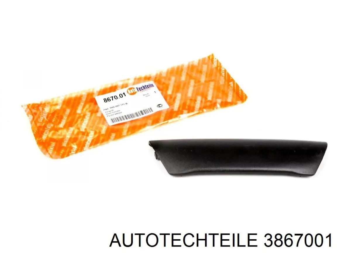 Ручка подлокотника двери передней внутренняя Autotechteile 3867001