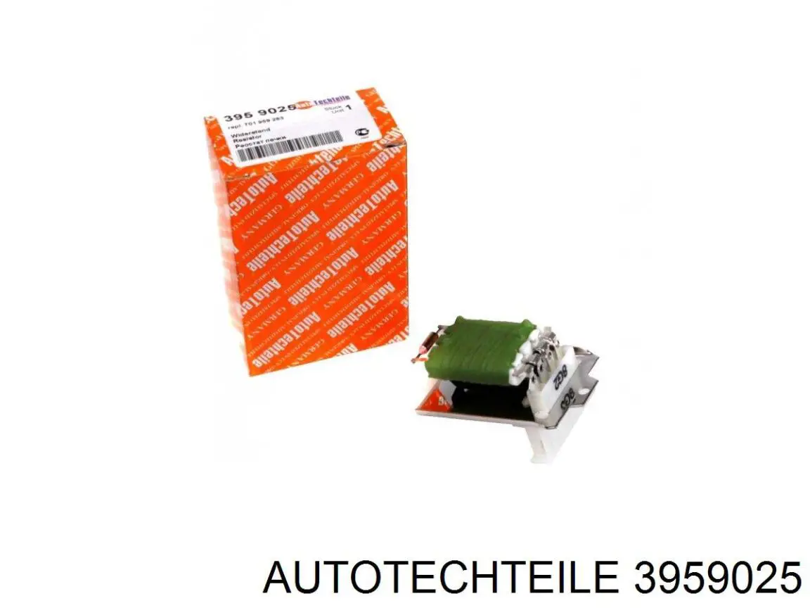 395 9025 Autotechteile resistor (resistência de ventilador de forno (de aquecedor de salão))