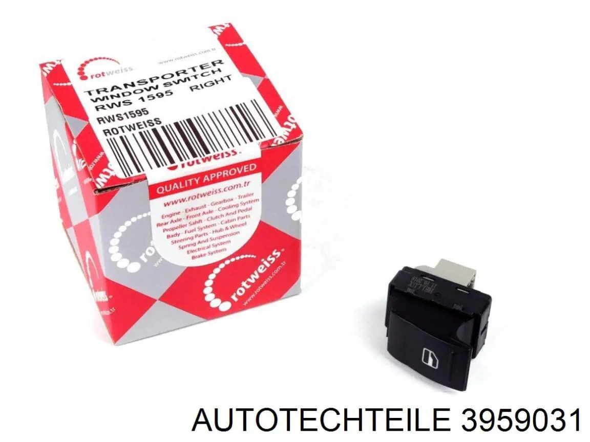 3959031 Autotechteile Кнопка подъемника переднего правого стекла