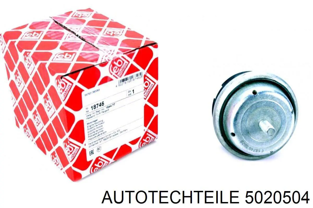 Подшипники задней ступицы Autotechteile 5020504 цена, от 10.54 USD