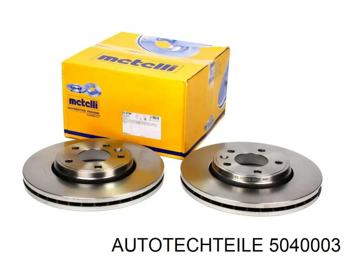 Передние тормозные диски 5040003 Autotechteile