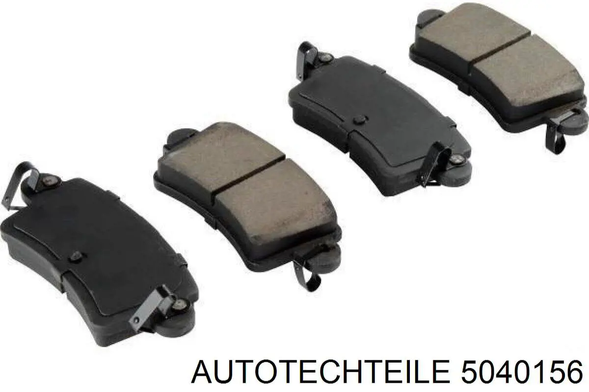 5040156 Autotechteile Колодки тормозные дисковые комплект