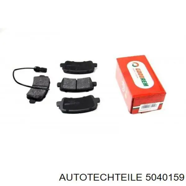 5040159 Autotechteile Колодки передние