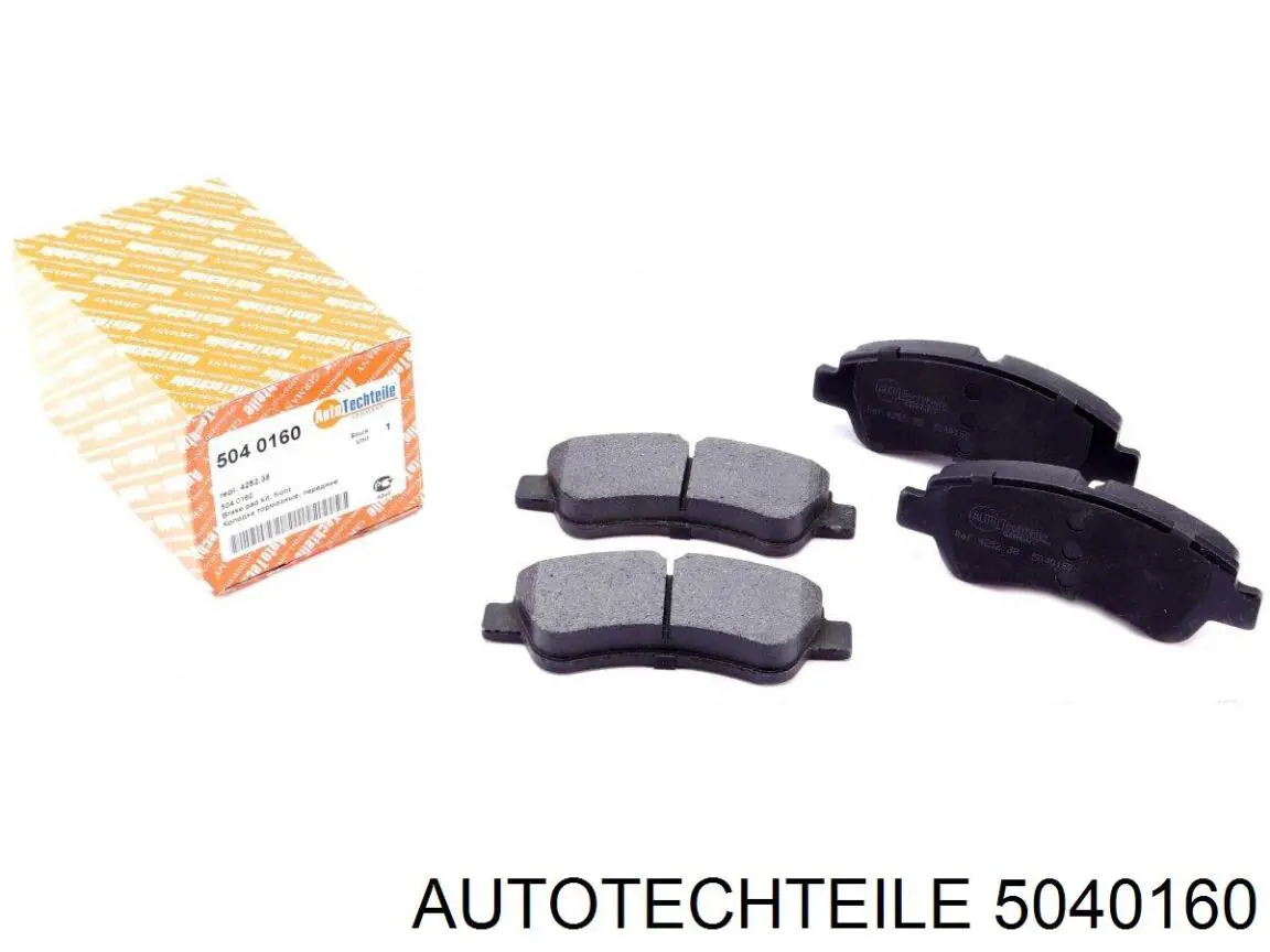 Передние тормозные колодки 5040160 Autotechteile