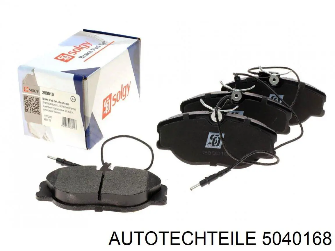 Колодки Autotechteile 5040168 цена, от 15.54 USD