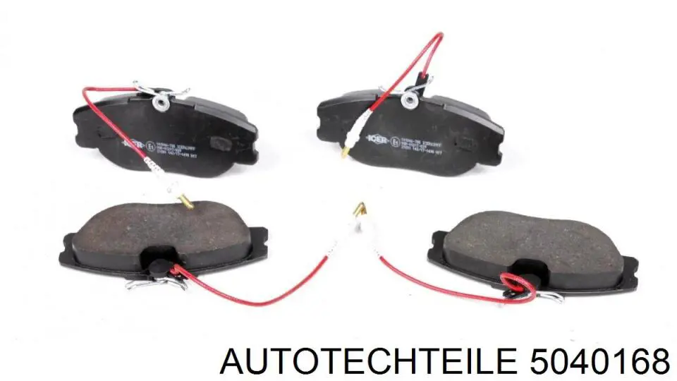 5040168 Autotechteile Колодки передние