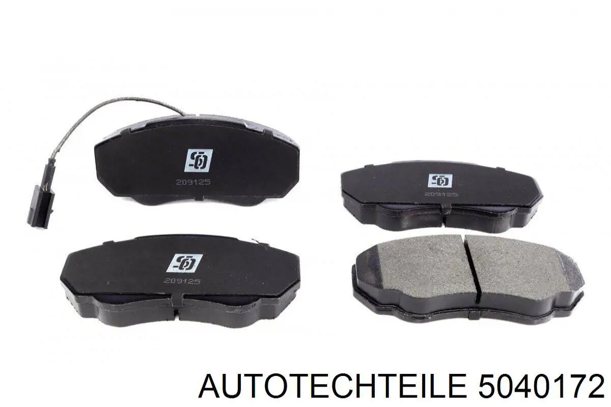 5040172 Autotechteile Колодки передние