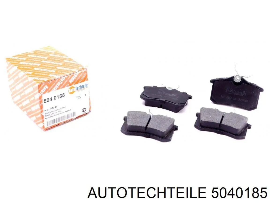 Задние тормозные колодки 5040185 Autotechteile