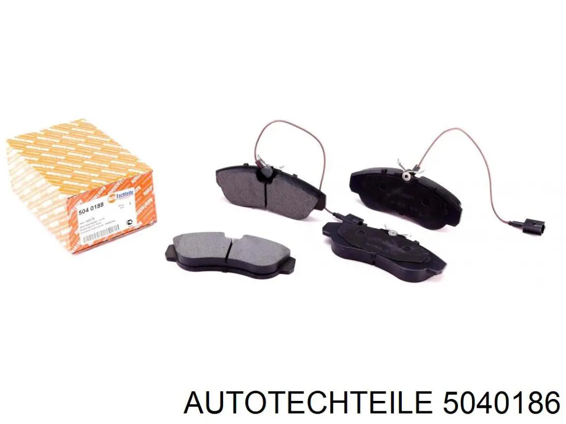 504 0186 Autotechteile передние тормозные колодки