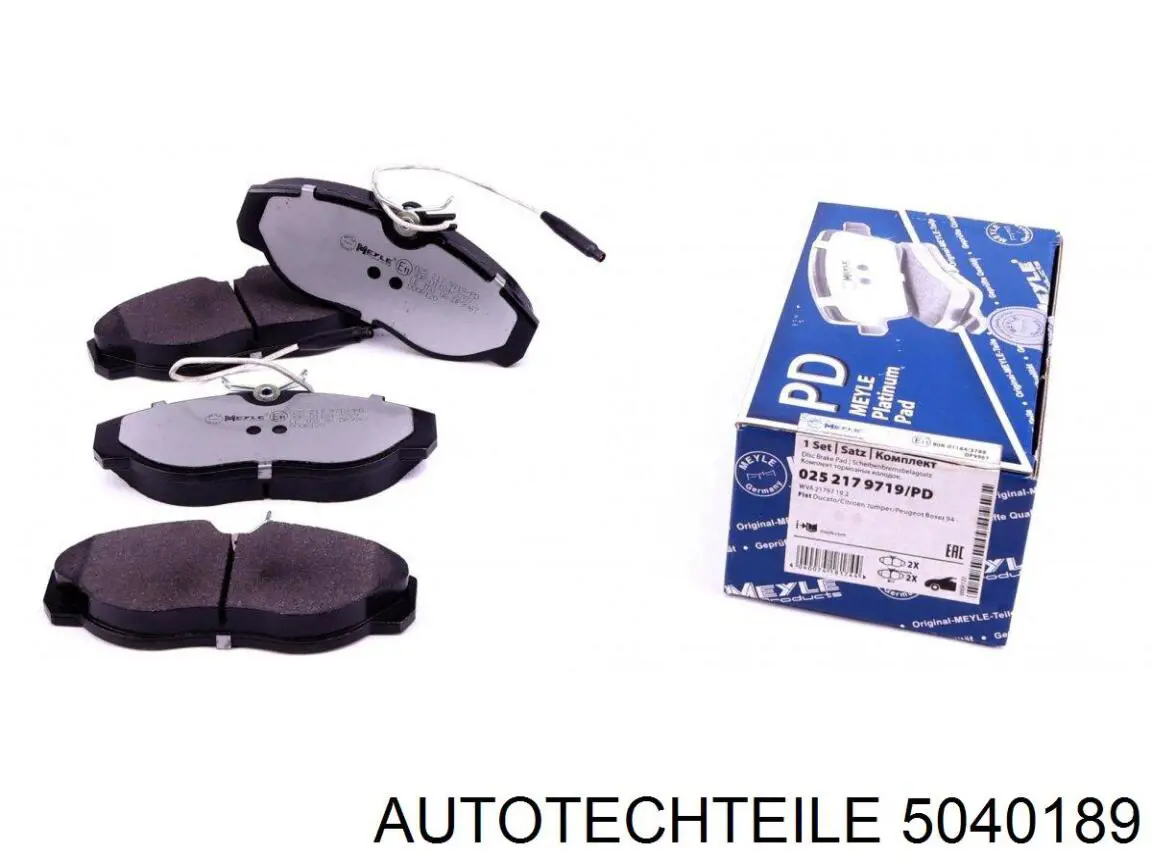 Купить 5040189 Autotechteile Колодки тормозные