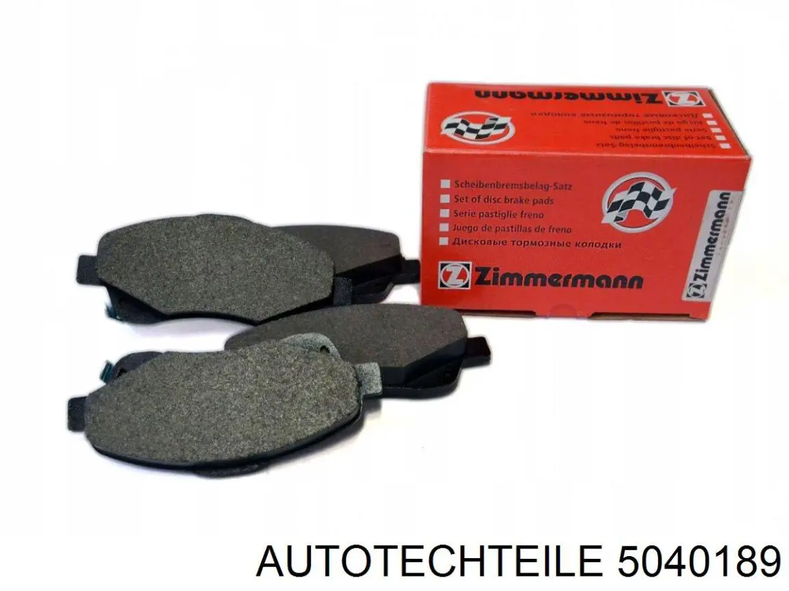 Передние тормозные колодки 5040189 Autotechteile