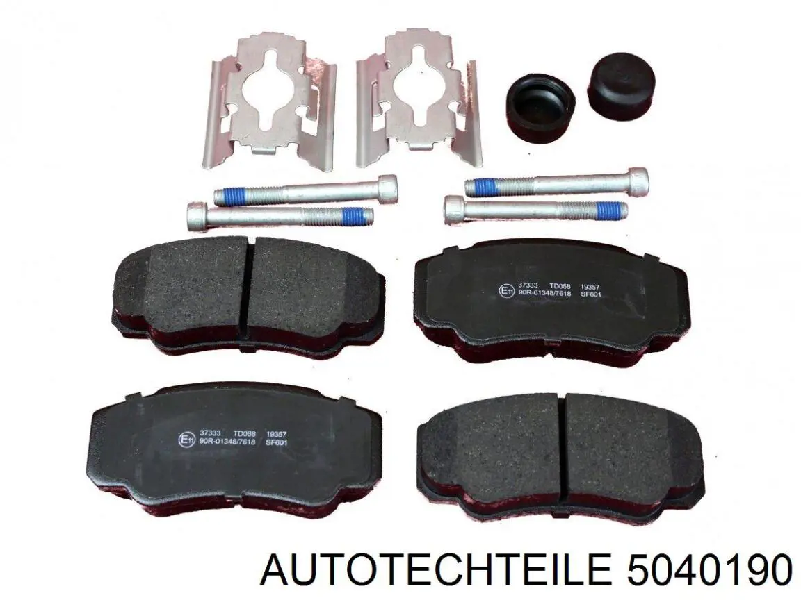 Задние тормозные колодки 5040190 Autotechteile