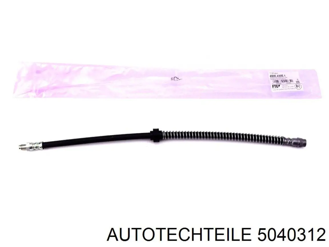 5040312 Autotechteile Гибкая тормозная трубка передняя
