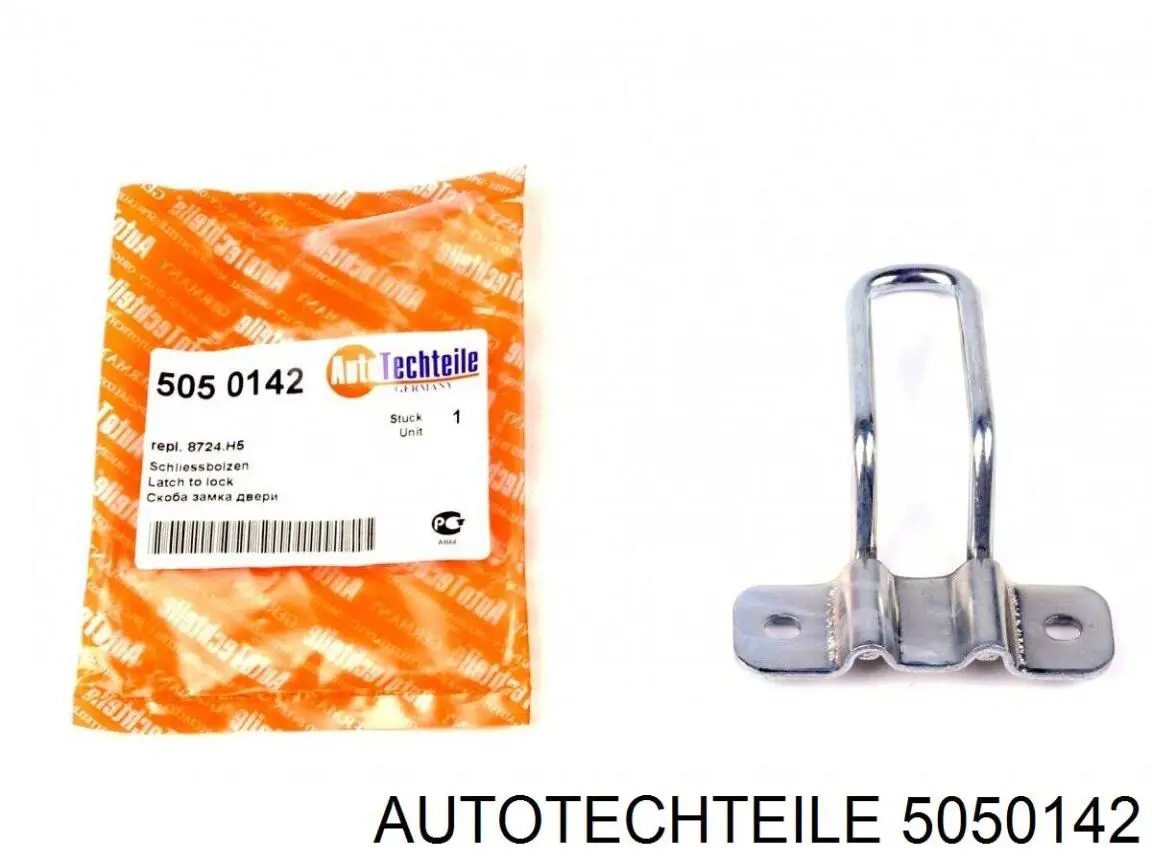 505 0142 Autotechteile gozno de garra (parte complementar direito superior de fecho da porta traseira batente)