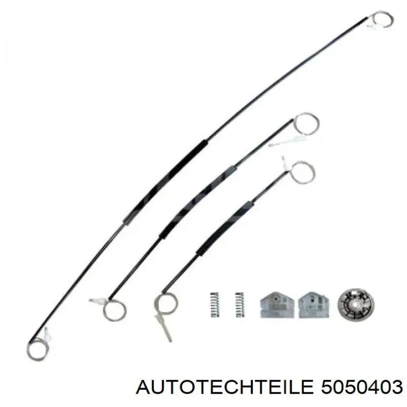 Ползунок переднего стеклоподъемника 5050403 Autotechteile