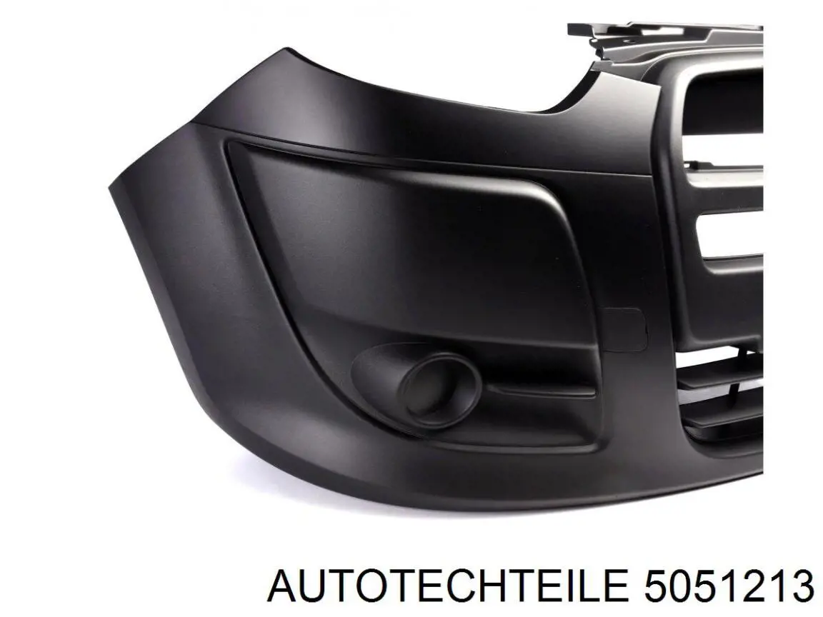 Бампер передний в сборе на Fiat Doblo II 263