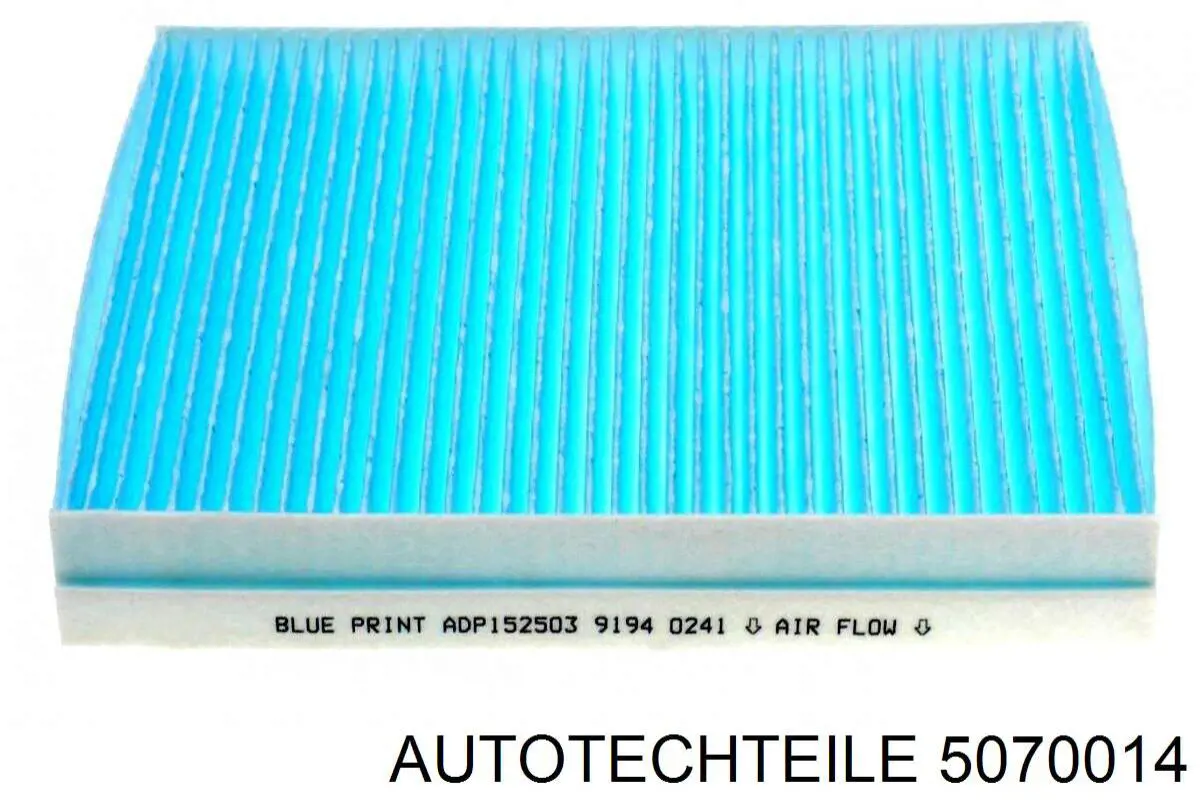 Фильтр воздушный отопителя Autotechteile 5070014 цена, от 3.86 USD