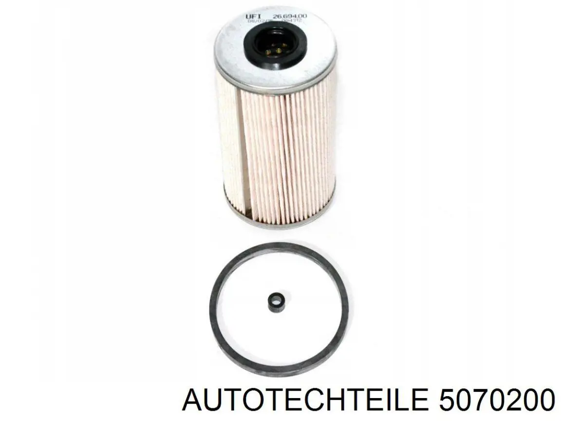 507 0200 Autotechteile filtro de combustível