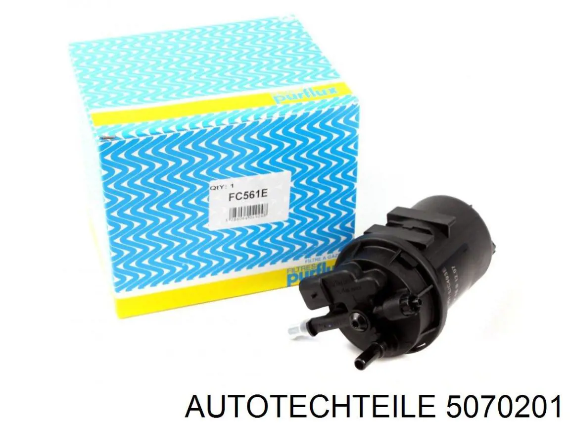 Filtro combustible 5070201 Autotechteile