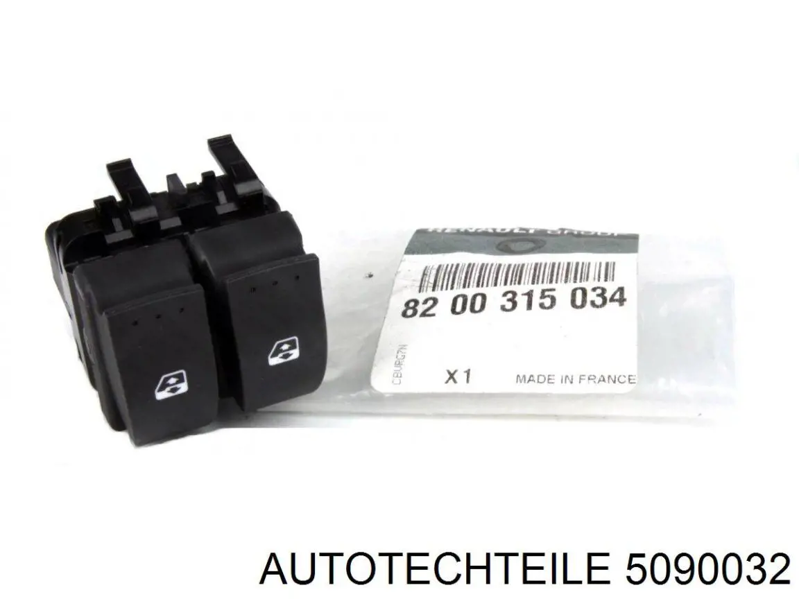 Кнопочный блок управления стеклоподъемником передний левый 5090032 Autotechteile