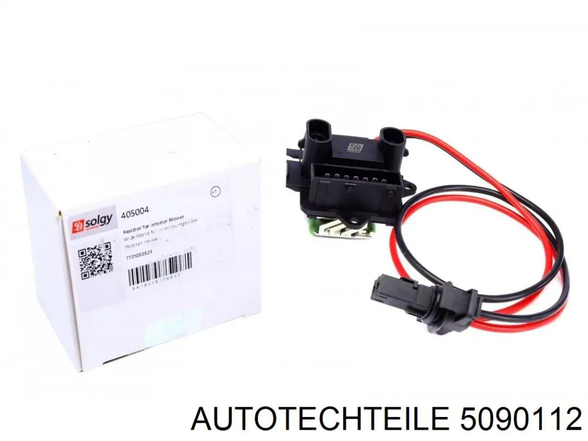 5090112 Autotechteile resistor (resistência de ventilador de forno (de aquecedor de salão))