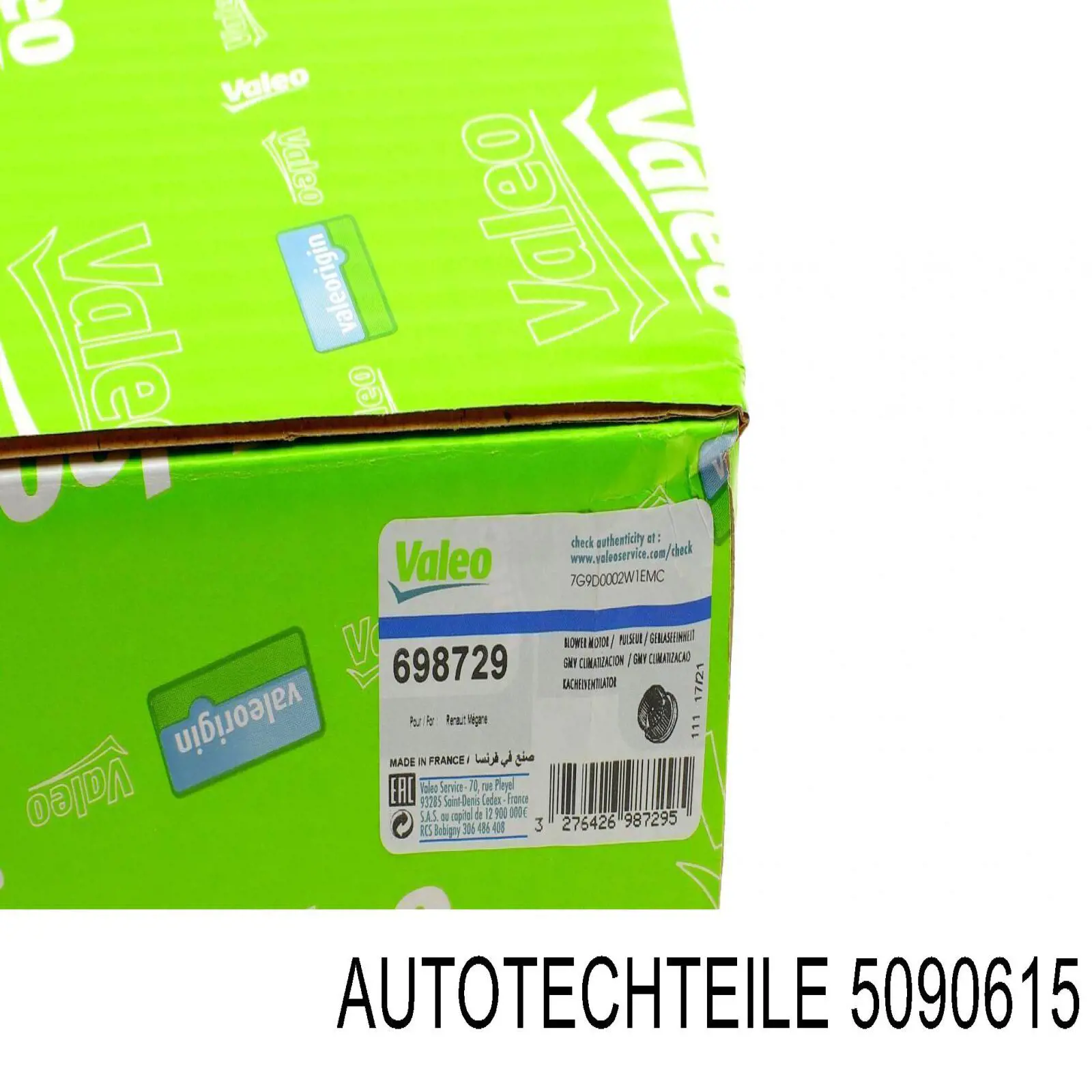 Моторчик печки Autotechteile 5090615