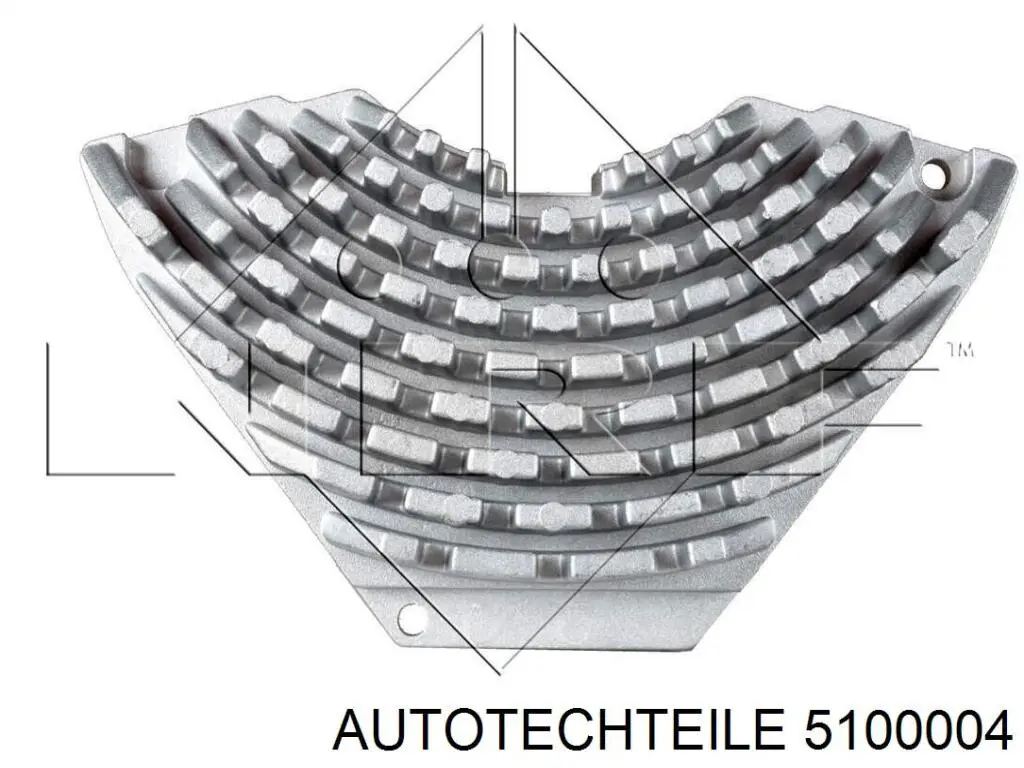 Купить 5100004 Autotechteile Шкив-демпфер коленвала
