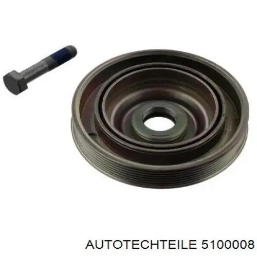 Купить 5100008 Autotechteile Шкив-демпфер коленвала