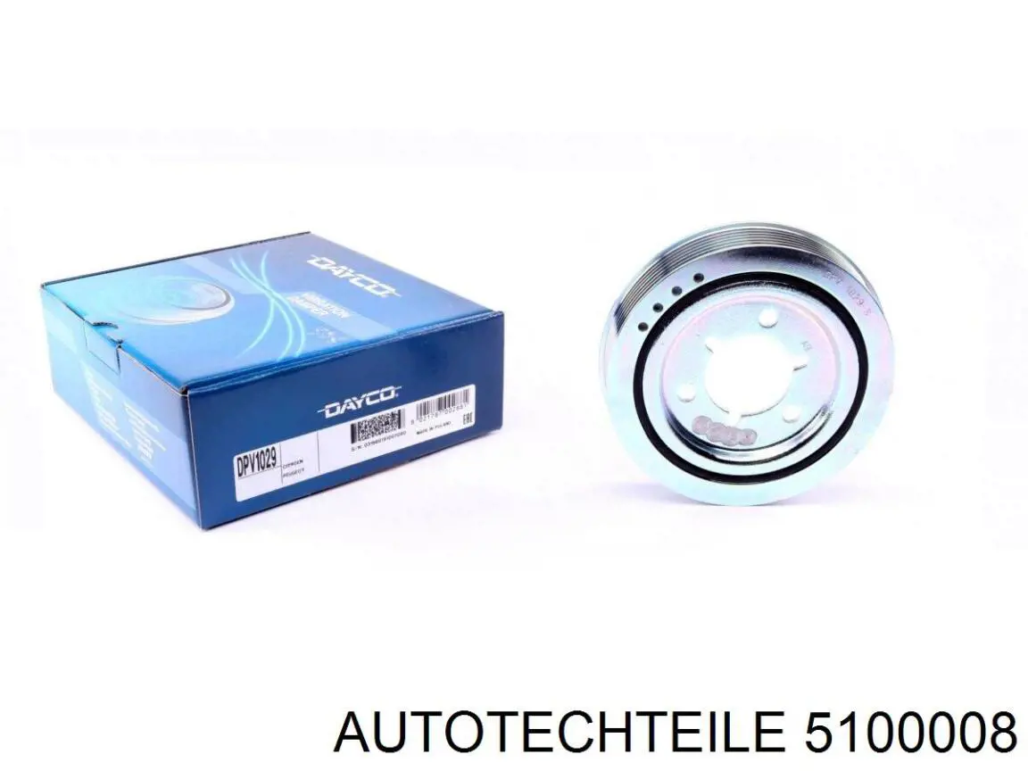 5100008 Autotechteile Шкив коленчатого вала