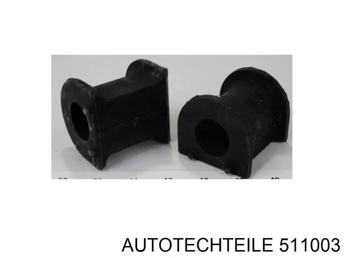 Втулка стабилизатора заднего AUTOTECHTEILE 511003