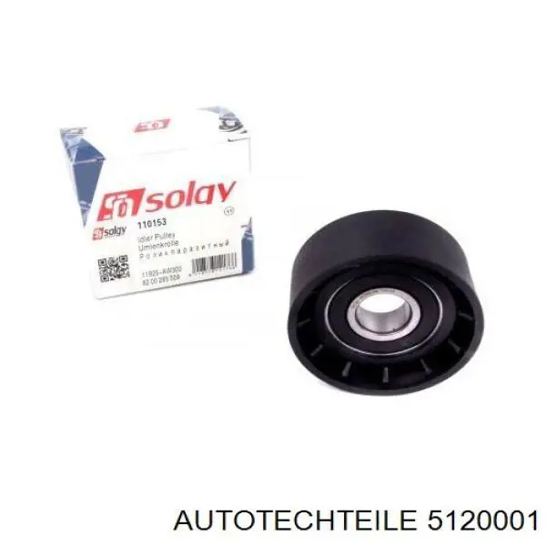 Паразитный ролик приводного ремня Autotechteile 5120001 цена, от 7.67 USD