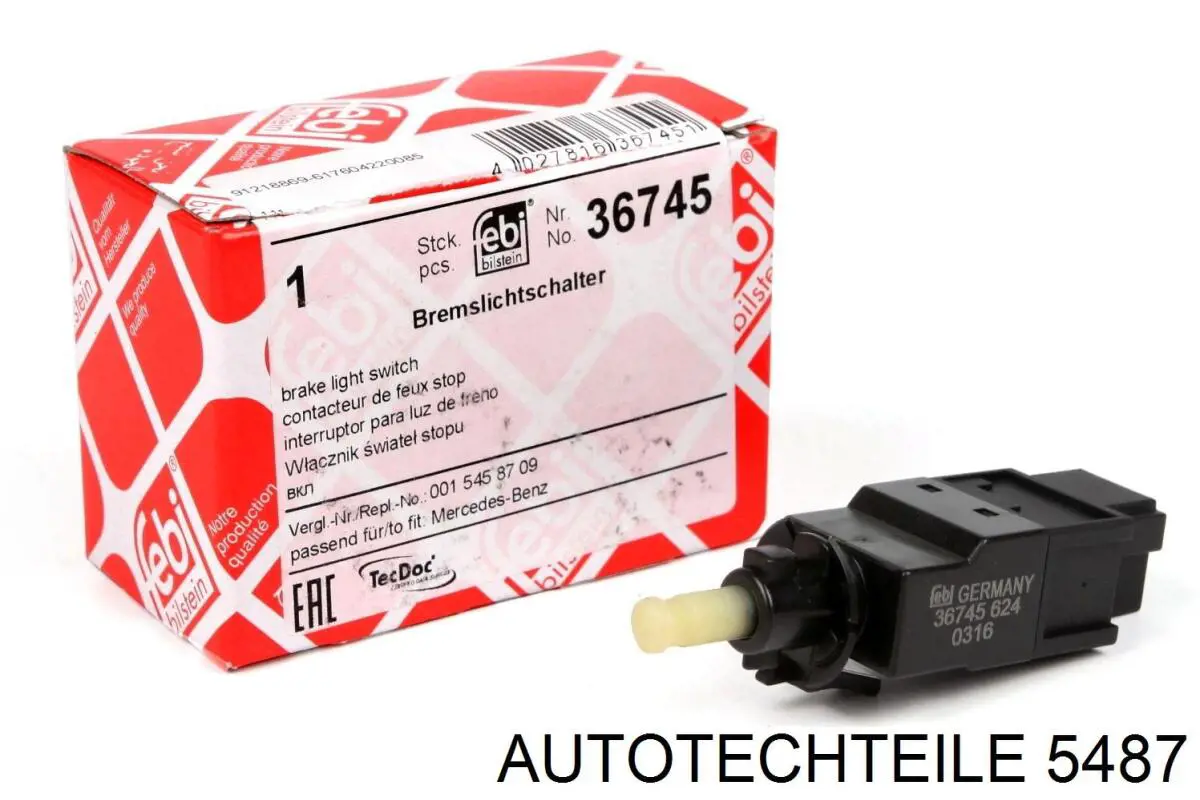 5487 Autotechteile Датчик тормоза