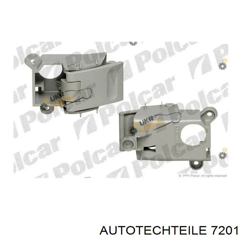 Ручка двери передней внутренняя правая Autotechteile 7201 цена, от 3.96 USD
