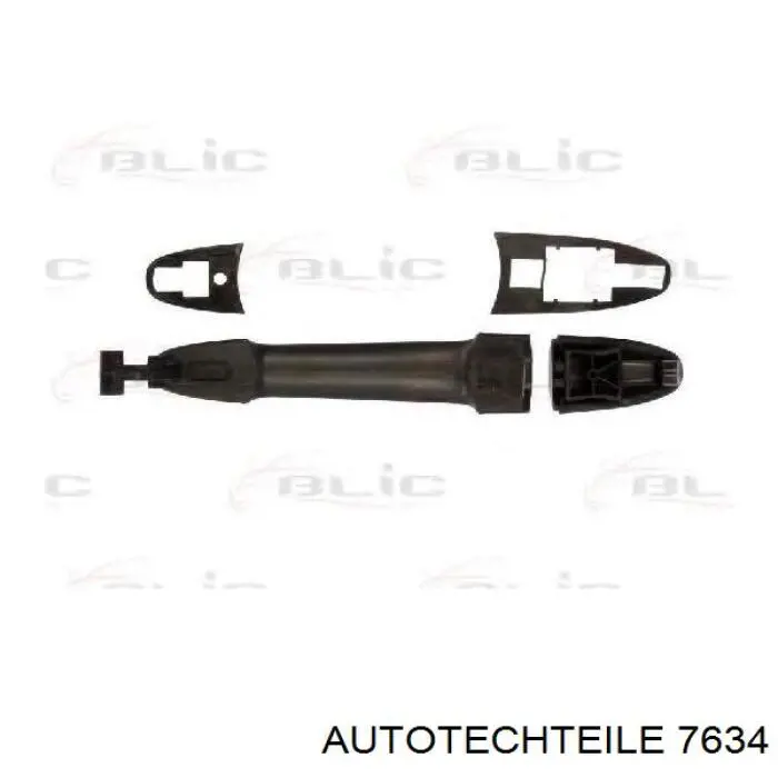 Ручка двери правой, внутренняя, перед/зад Mercedes 9067600261
