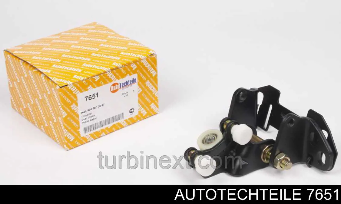 Ролик двери боковой/сдвижной, правый центральный Autotechteile 7651 цена, от 26.02 USD