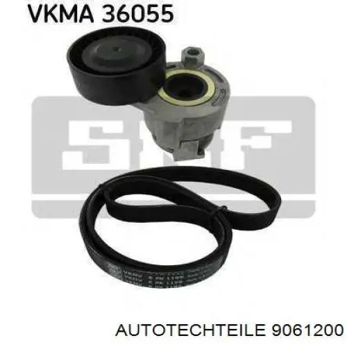 Клиновый ремень Autotechteile 9061200 цена, от 9.31 USD