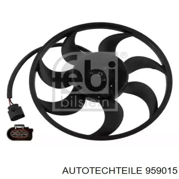 Электровентилятор охлаждения 959015 Autotechteile