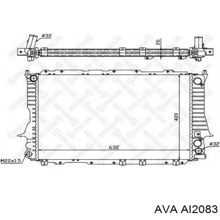 AI2083 AVA радиатор