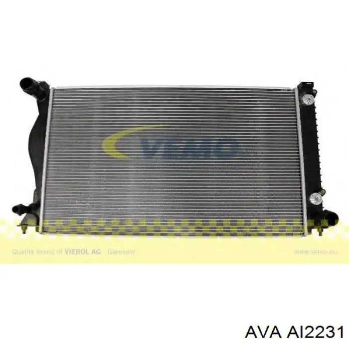 Радиатор охлаждения двигателя AVA AI2231 цена, от 119.35 USD