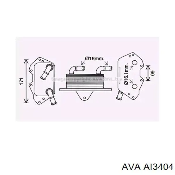 Масляный радиатор AI3404 AVA