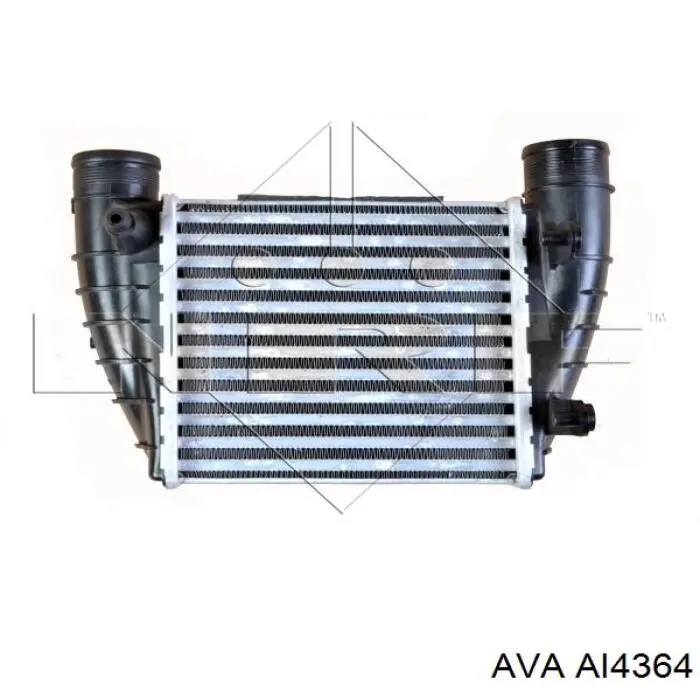 AI4364 AVA radiador de intercooler