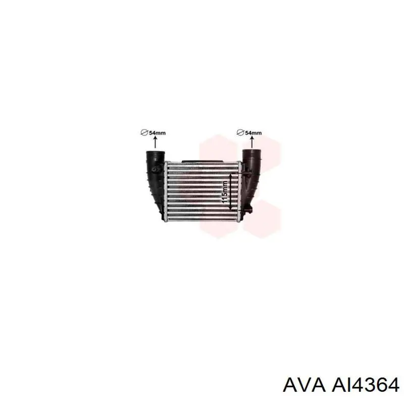 Система охлаждения наддувочного воздуха AVA AI4364 цена, от 82.28 USD